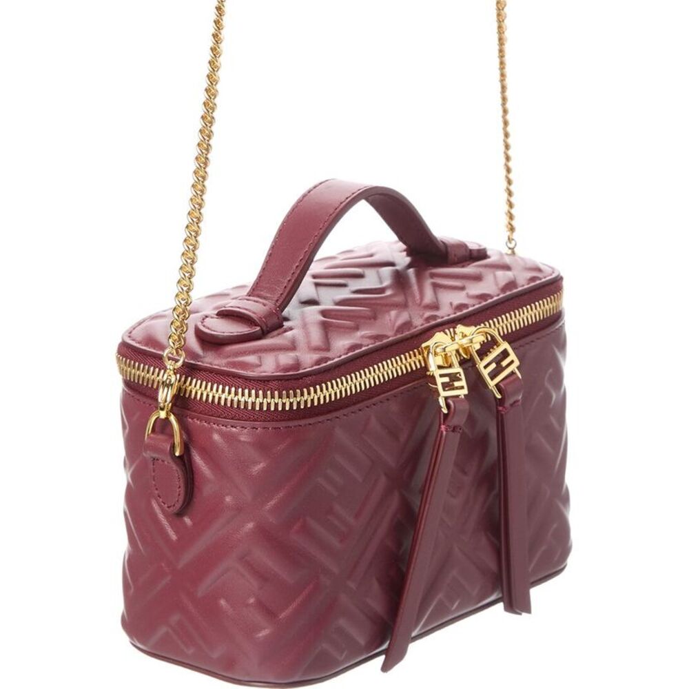 Fendi Ff Leather Vanity Case - Picture 3 of 5